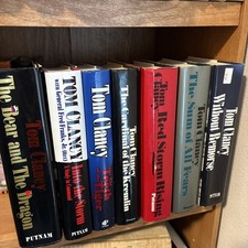 Tom Clancy Thriller Lot Of 7
