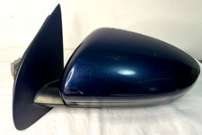 Nissan Qashqai J10 MK1 (07-14) Left Side Power Folding Door Mirror 7-Wires Blue