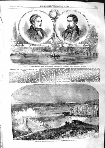 Old antique print 1859 kelly - antique,