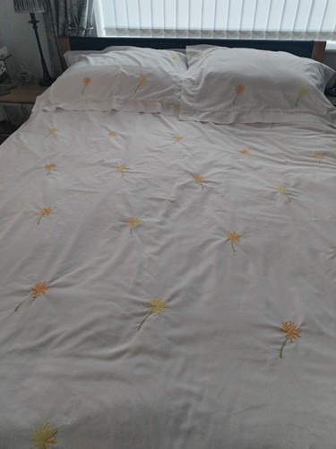 Next double duvet - set, white