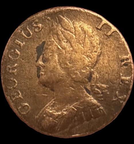 1740 george half penny - george,