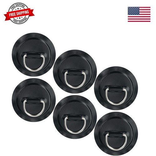 Stainless steel ring patch - stainless, d-ring