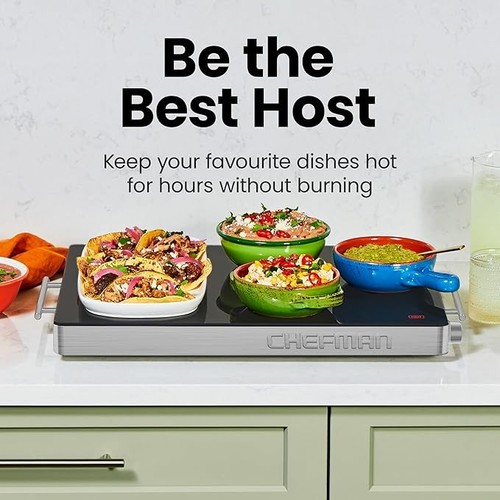 Warming tray adjustable heat - warming,