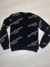 Designer wear Sweater Balaciaga Sweater Size M Black
