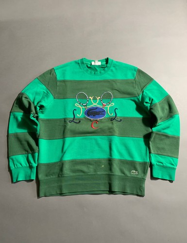 Lacoste vintage y2k sweatshirt - vintage,