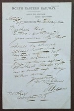 1872 North Eastern Railway