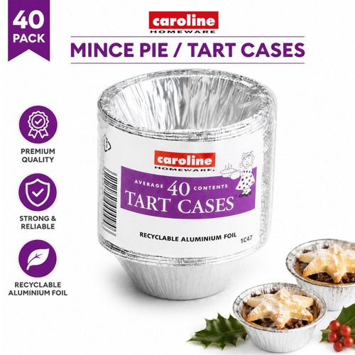 Caroline foil mince pie - caroline,