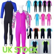 UK Girl Full Body Rash Guard
