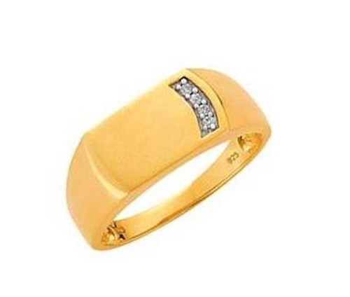 Strip signet cubic zirconia - strip,