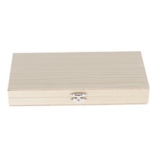 Microscope Slides Wood Case