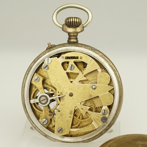 Rare skeleton pocket watch - rare!,