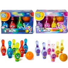 Light Up Bowling LED Skittles Game Kids Childrens Boys Girls Fun Toy Present 3+