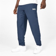 Lonsdale Open Hem Woven plain Tracksuit Bottoms Jogging Pant XS - 4XL