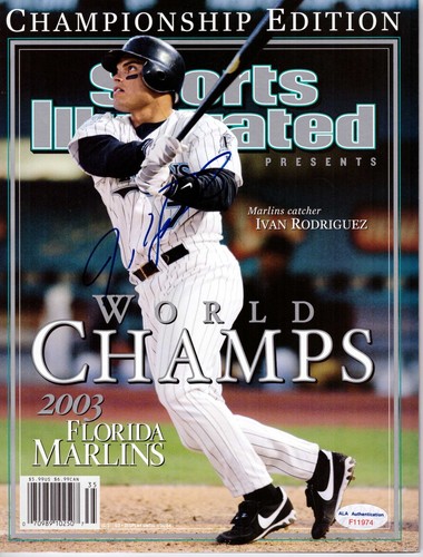 Ivan rodriguez signed 2003 - ivan,