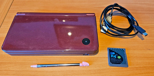 Nintendo dsi burgundy red - nintendo,