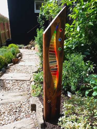 Stained glass garden - stained,