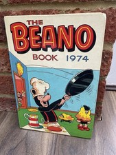 Beano Annual Book 1974 Vintage