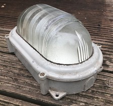 Vintage J & G Coughtrie Industrial Bulkhead Light