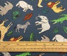 Fat Quarter Jungle Safari