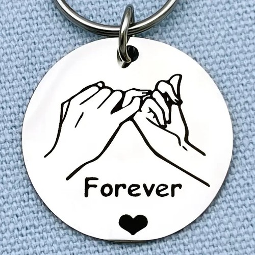 Forever pinky promise keyring - pinky,
