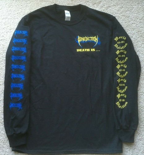 1993 benediction tour shirt - 1993,