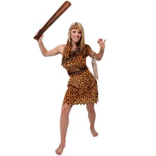 CAVE WOMAN FANCY DRESS COSTUME