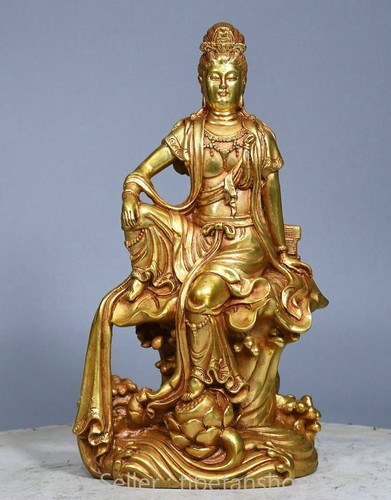 Old chinese copper - copper, gilt