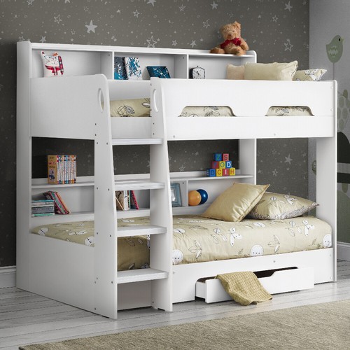 Wood bunk bed - bunk, kids