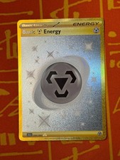 POKEMON TCG BASIC METAL ENERGY 099/064 GOLD SECRET RARE NEAR MINT SHROUDED FABLE