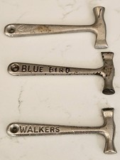 Three Vintage Toffee Hammers -