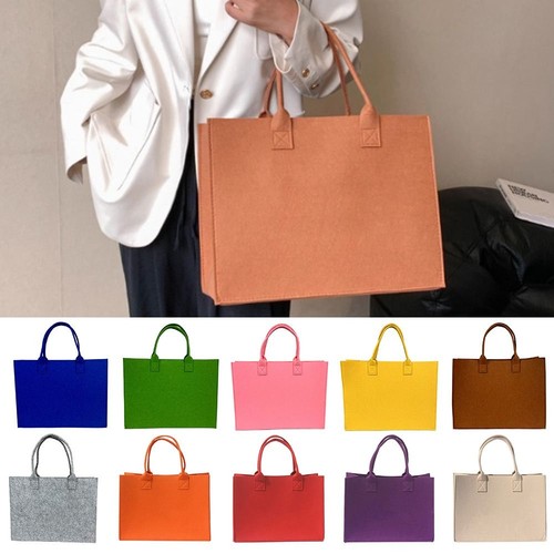 Solid color shoulder bag - shoulder, felt