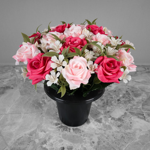 Grave pot artificial - grave,