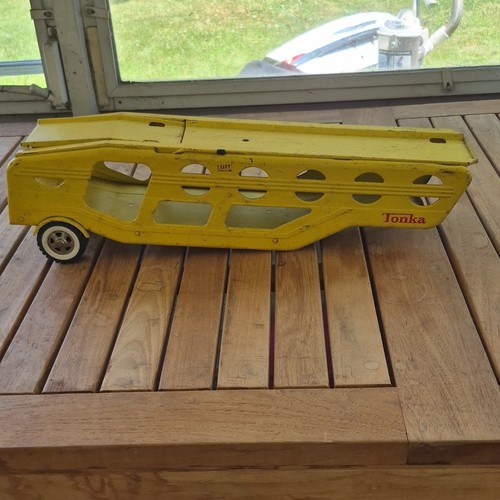 Tonka vintage car transporter - vintage,