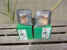 FOR VW PASSAT B3 FRONT INDICATORS 1988-1993 LH+RH CLEAR A PAIR LPB438/9