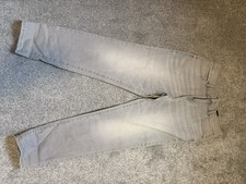 TU grey greige beige Girlfriend Jeans - Size 14