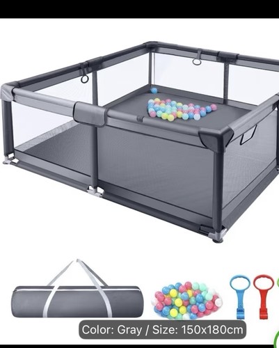 Large mesh play fence indoor - large,