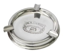Jack daniels pewter ashtray - jack,