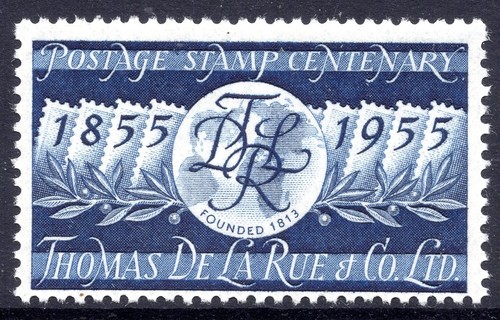 1855 1955 postage stamp - 1855,