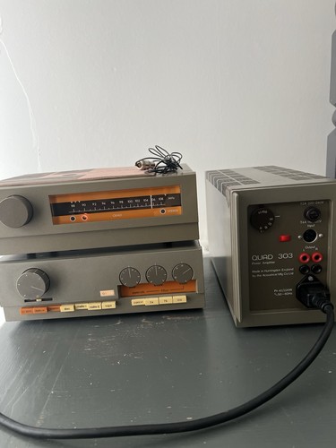 Quad stereo power preamp - quad, power,