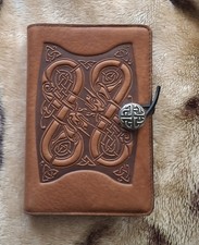 Oberon Brown Leather Book /