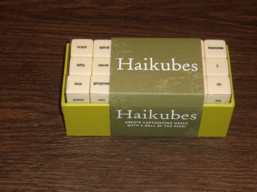 Haikubes haiku game poetry - haikubes,