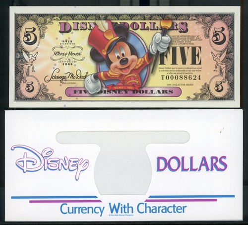 Disney dollar mickey 5 - , $5
