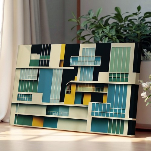 Modern bauhaus architecture - bauhaus,