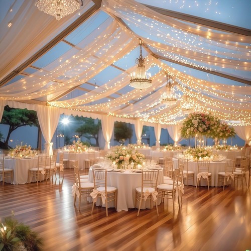 10ft champagne ceiling - champagne,