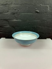 Denby Castile Large Footed Fruit Serving Bowl / Dish 9.25" x 3.5"