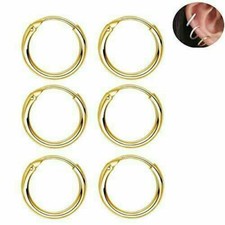 Women's Unisex Circle Hoop