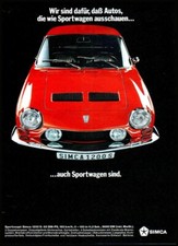 Simca 1200 S Coupe, Original