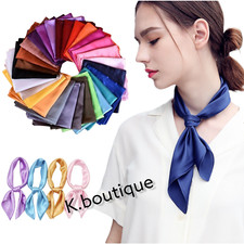 New satin silk scarf - silk,
