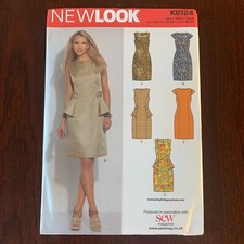 UNCUT NEW LOOK 6124 DRESS Side