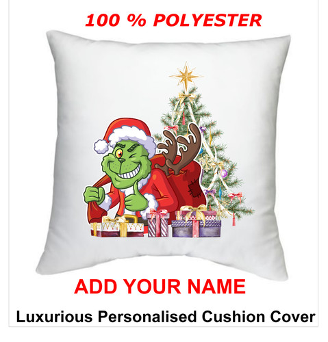 Personalised christmas cushion - personalised,